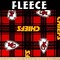 Licensed NFL Kansas City Chiefs Plaid Fleece 6454 Fabric by the Yard